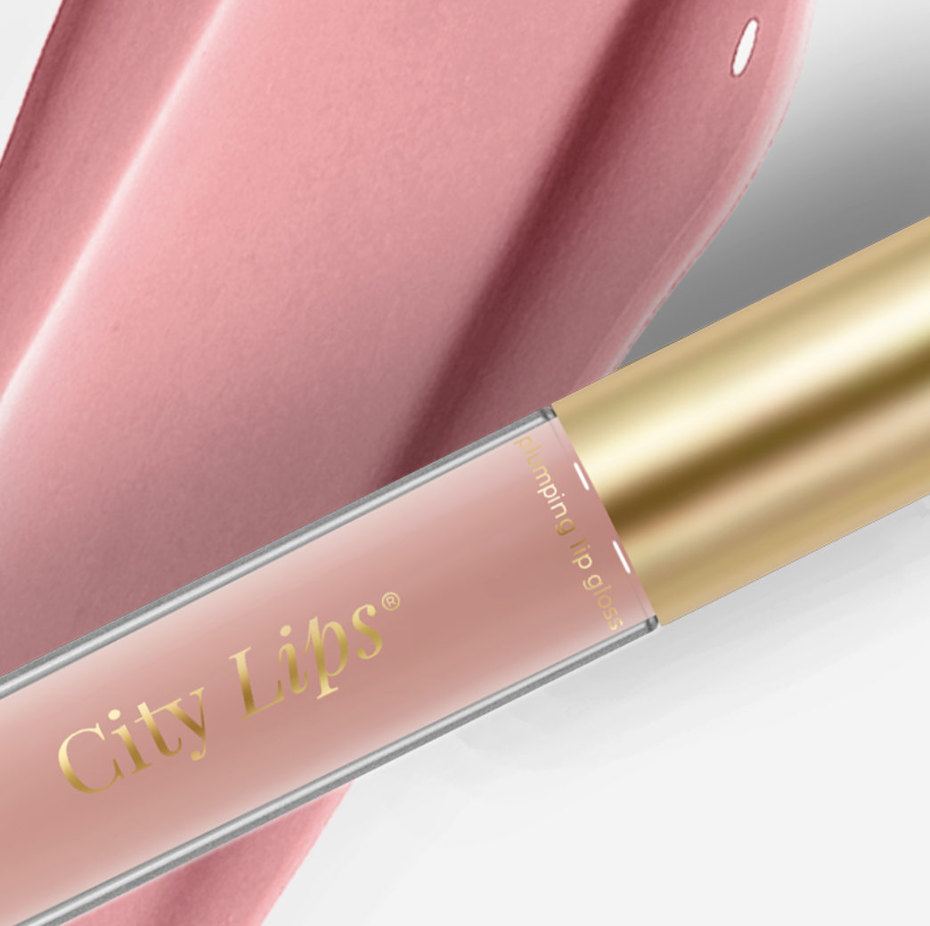 City Lips® - Plumping Lip Gloss - Pink Nude - Opaque