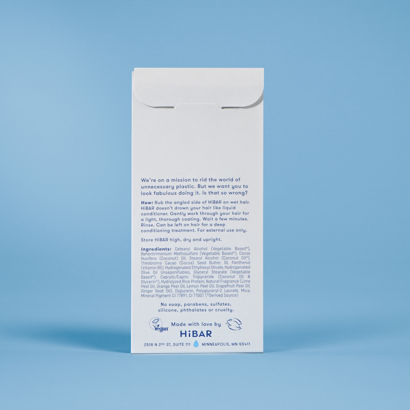 Fragrance-Free Moisturize Conditioner Bar