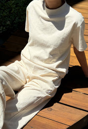 Sunset Mock Neck Tee