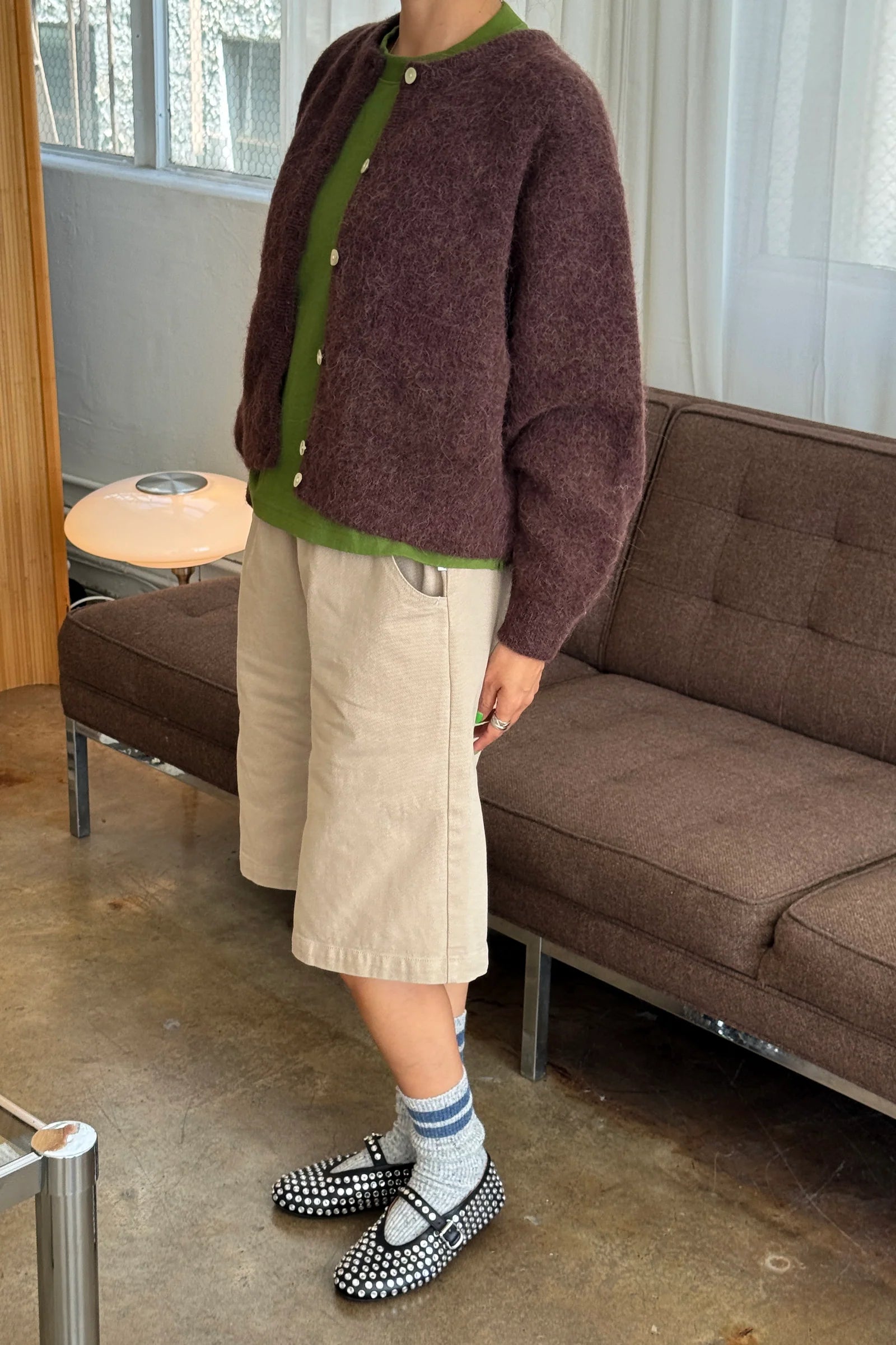 Amélie Alpaca Cardigan