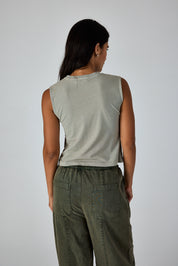 Muscle Tee in Sagebrush