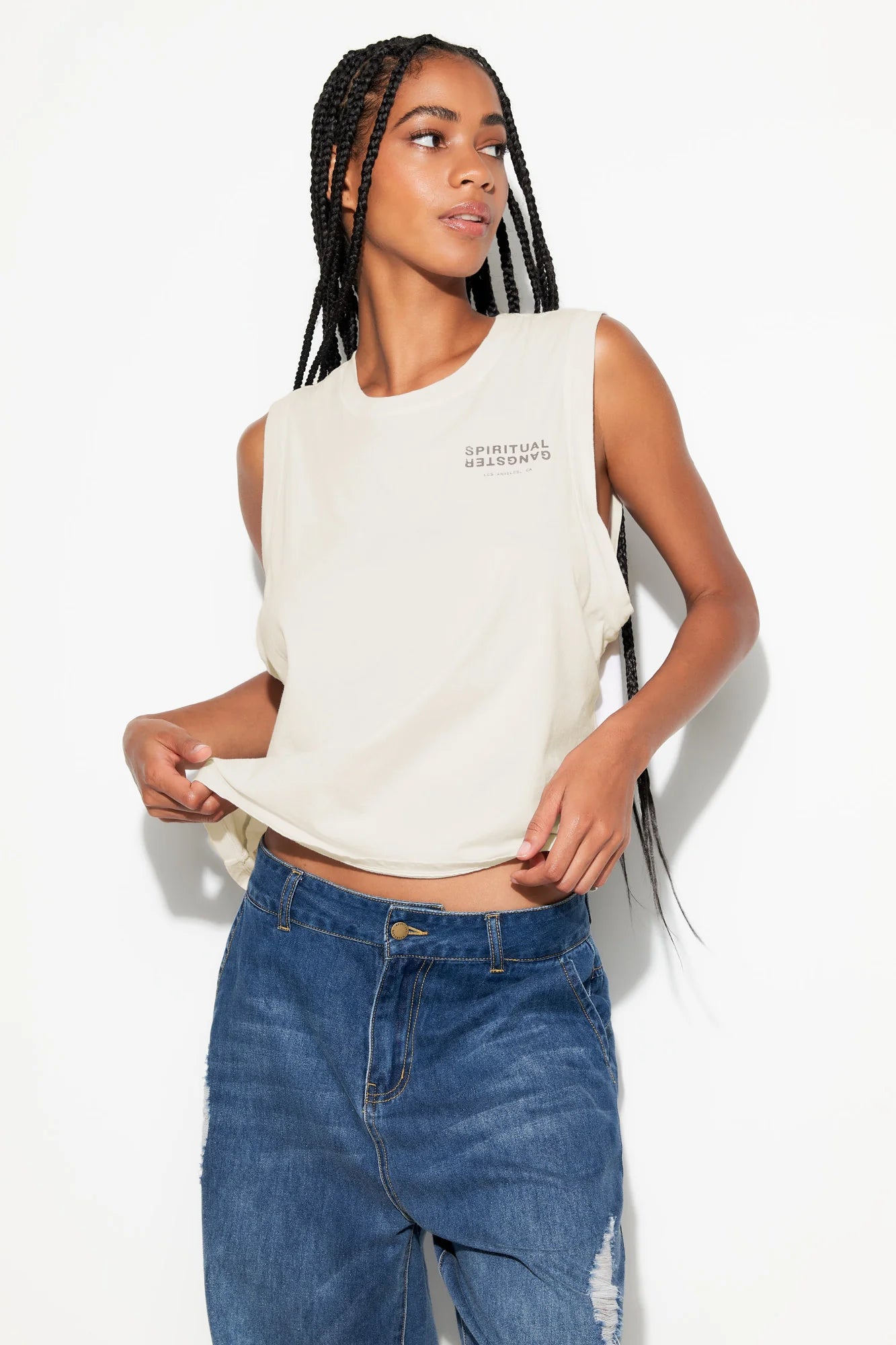 LA Jagger Crop Tank