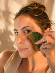 Jade Stone Lymphatic Brush
