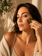 Jade Stone Lymphatic Brush