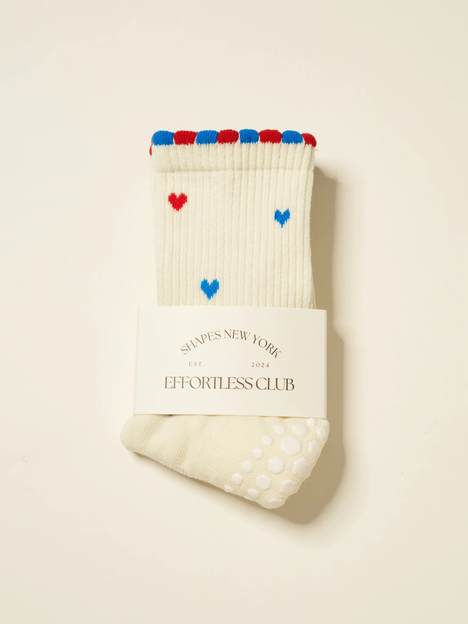 🇺🇸 USA Mini Heart Petal Grip Sock
