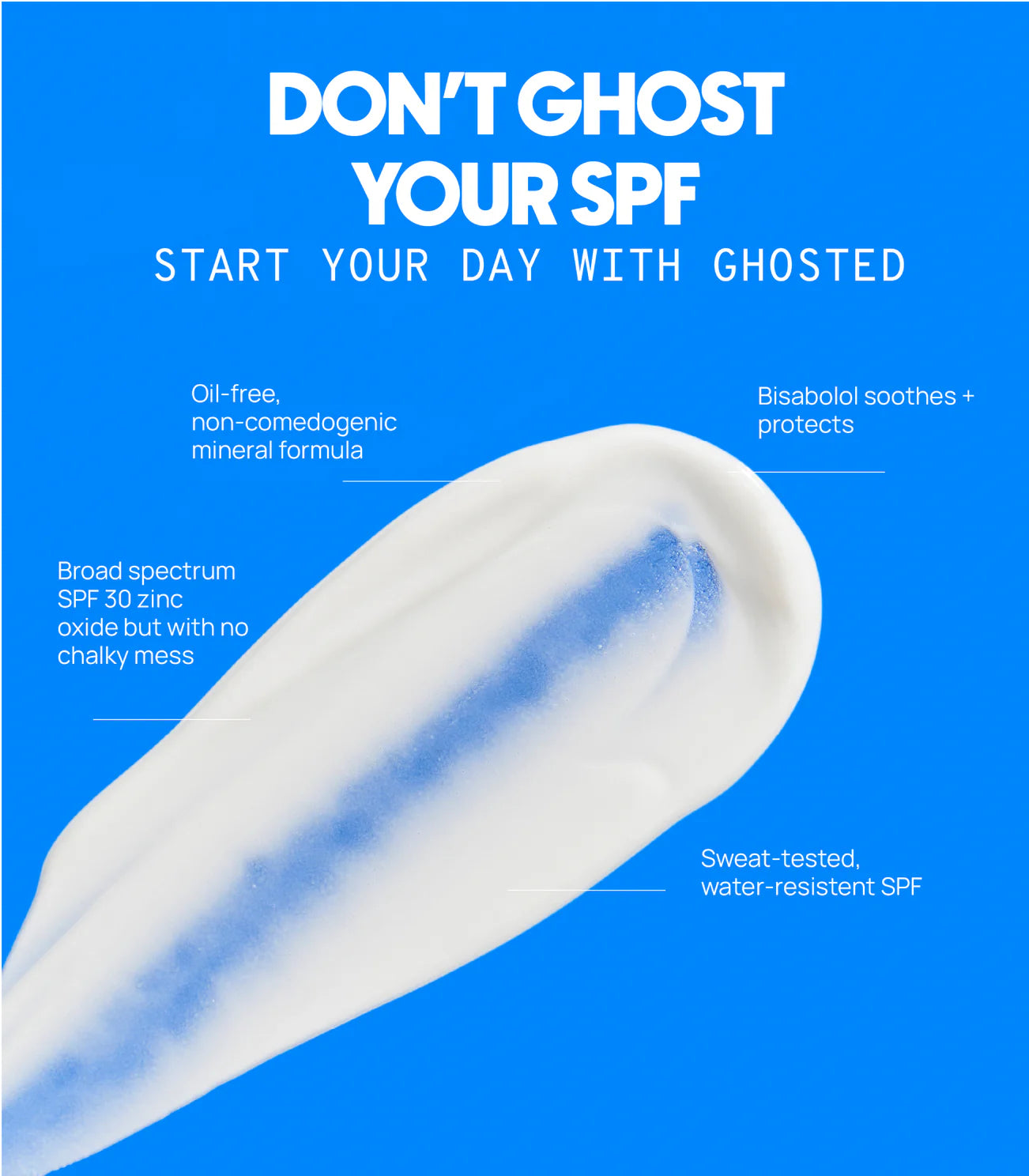 GHOSTED MINERAL SUNSCREEN