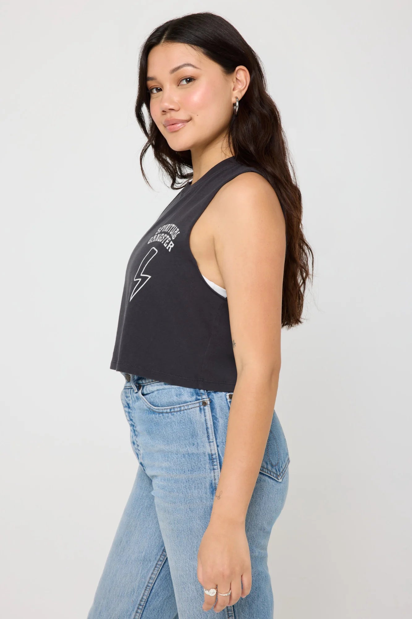 SG BOLT CROP TEE