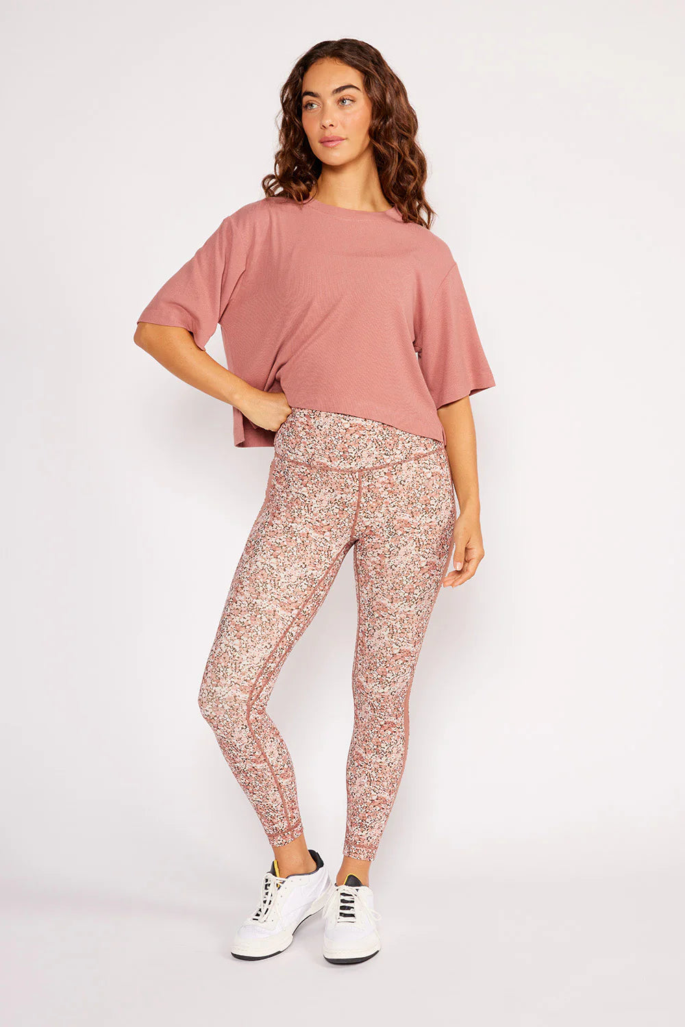 Hana 7/8 Side Stripe Legging