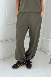 Balloon Pants Olive