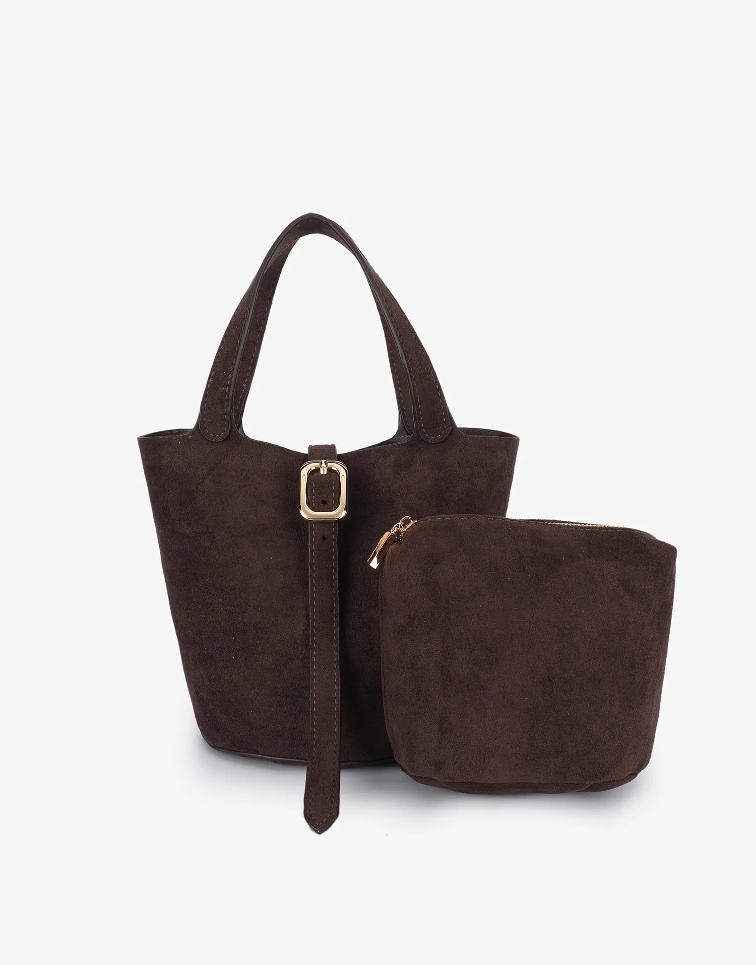 JOYA BUCKET MINI FAUX SUEDE