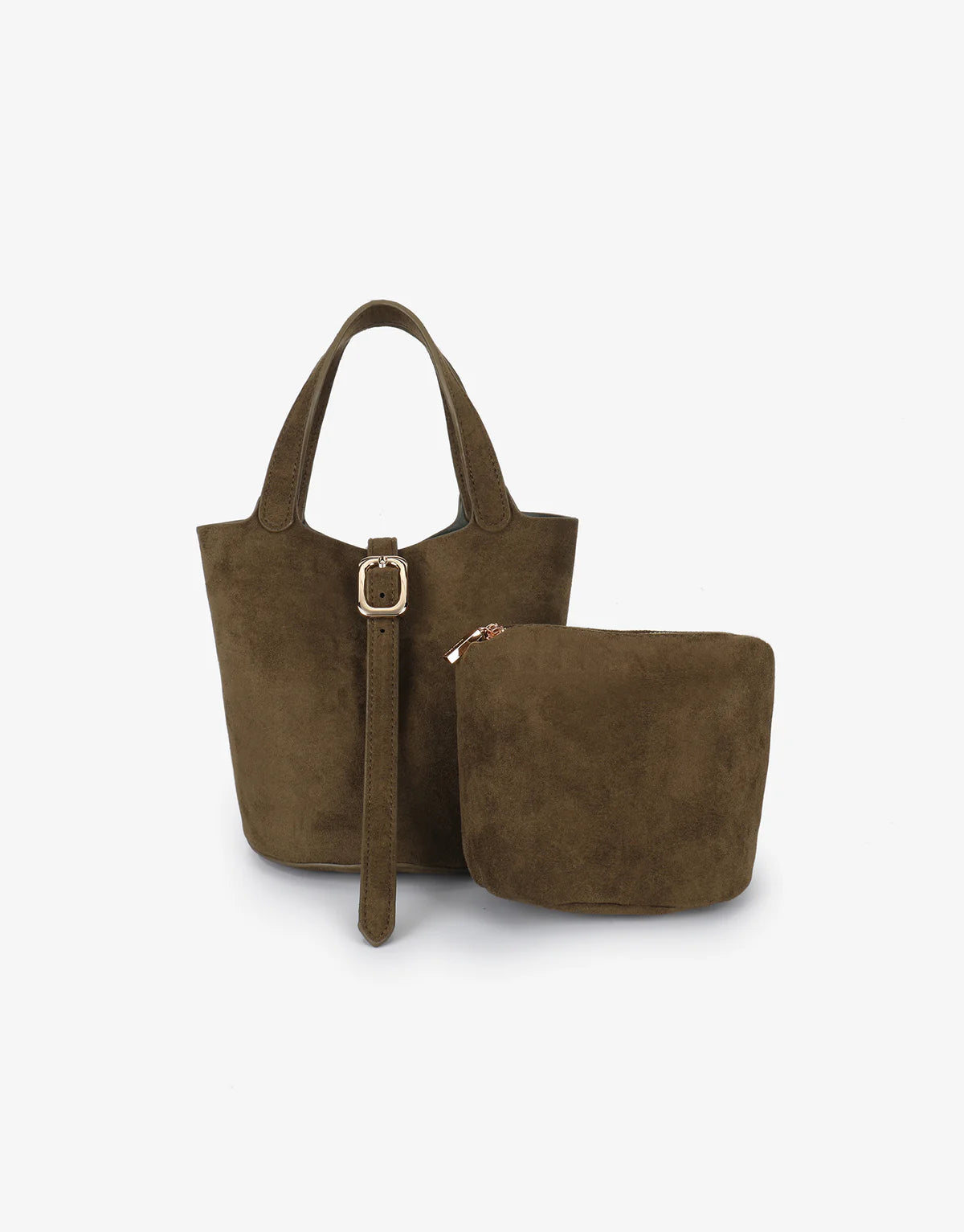 JOYA BUCKET MINI FAUX SUEDE