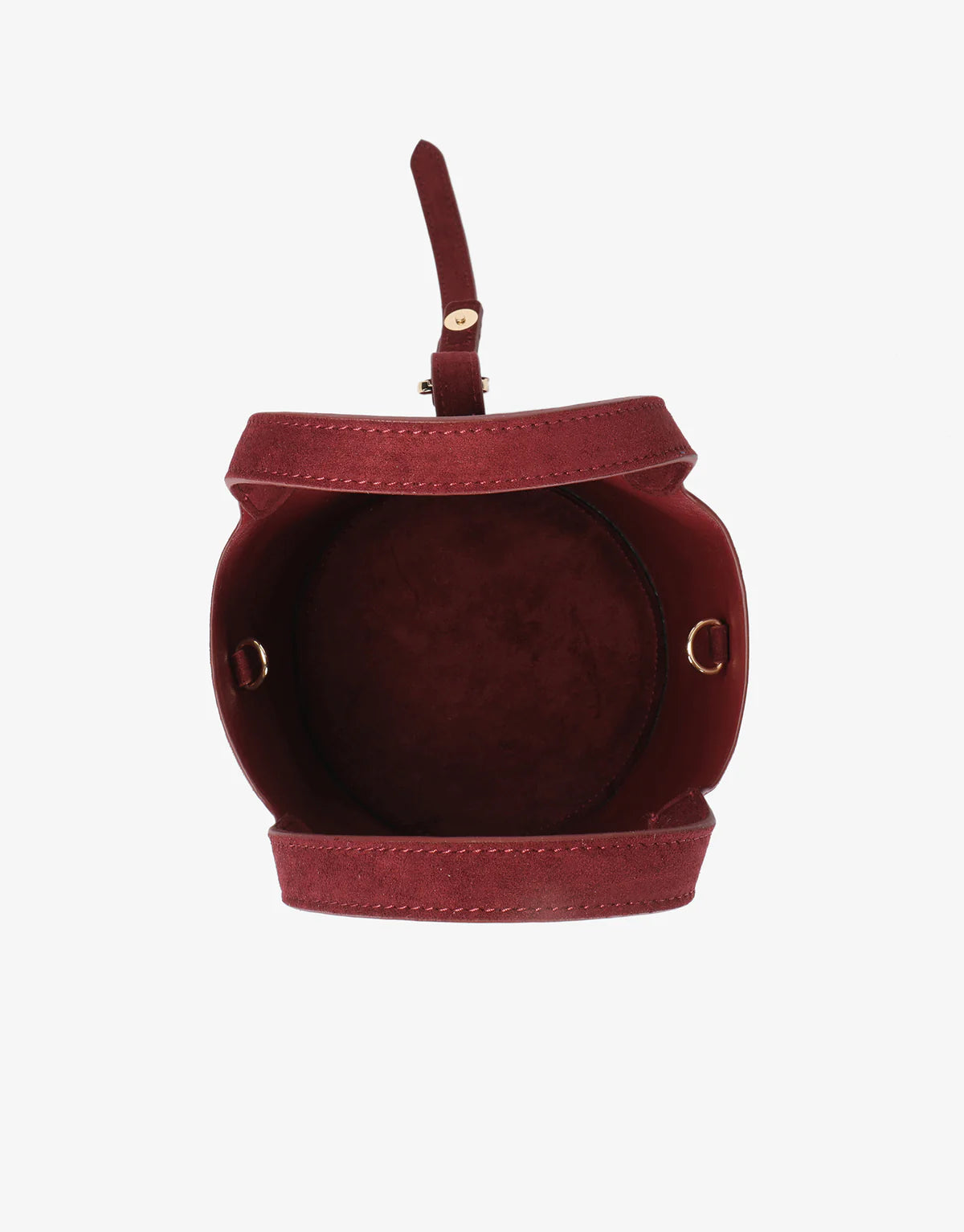 JOYA BUCKET MINI FAUX SUEDE