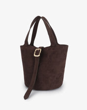 JOYA BUCKET MINI FAUX SUEDE