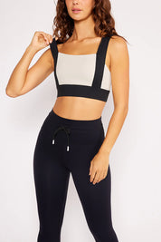 Juliet Contrast Strap Bra Top