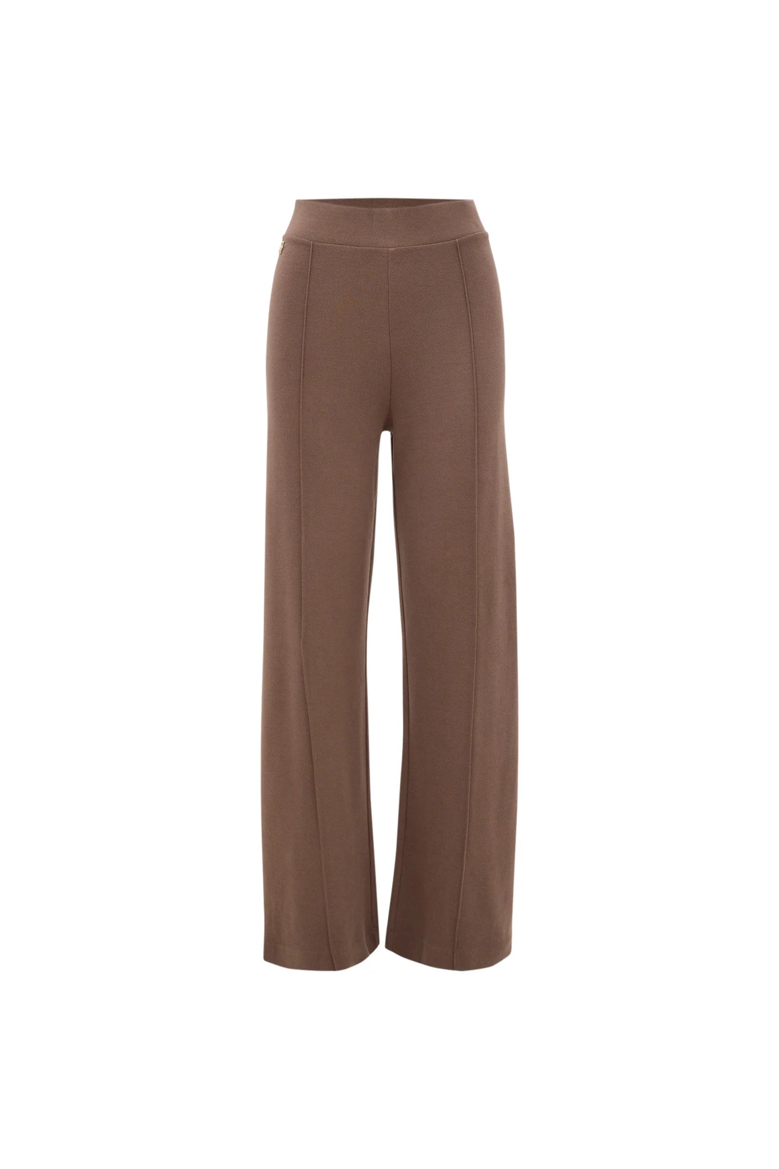 Forest Essential Flared Pants in Chocolate