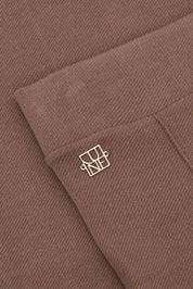 Forest Essential Flared Pants in Chocolate
