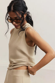 Forest Sleeveless Top