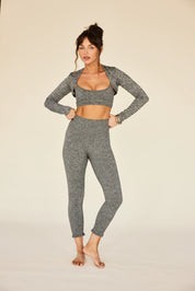 London Ruffle- Grey