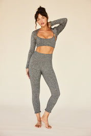 London Ruffle- Grey