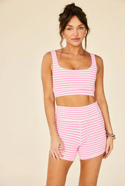 Jolie Bra- Pink Stripe