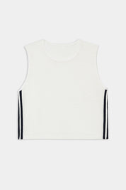 Logan Mesh Tank With Stripe