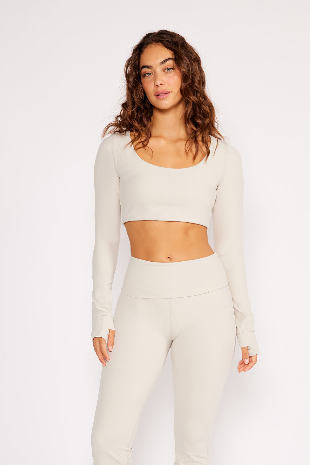 Madison Long Sleeve Crop Top