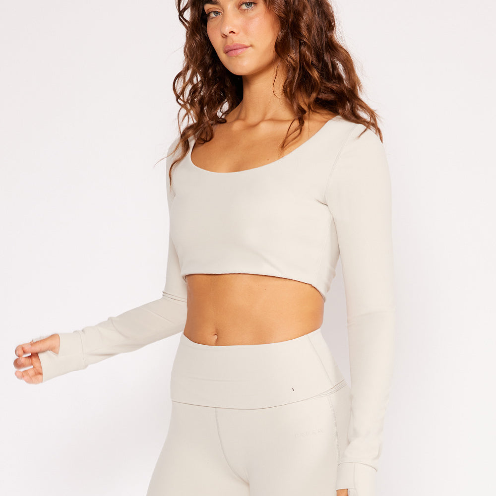 
                      
                        Madison Long Sleeve Crop Top
                      
                    