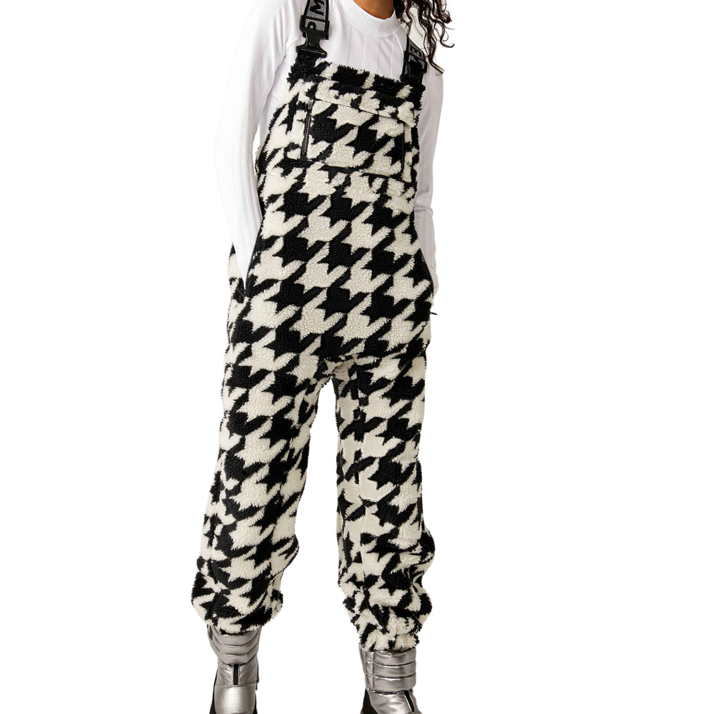 Hit the Slopes Salopette in Houndstooth