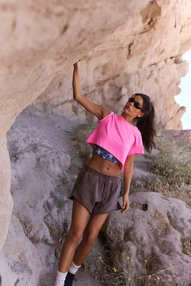 Hot Shot Cropped Tee