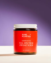 Full-Spectrum CBD Salt Scrub