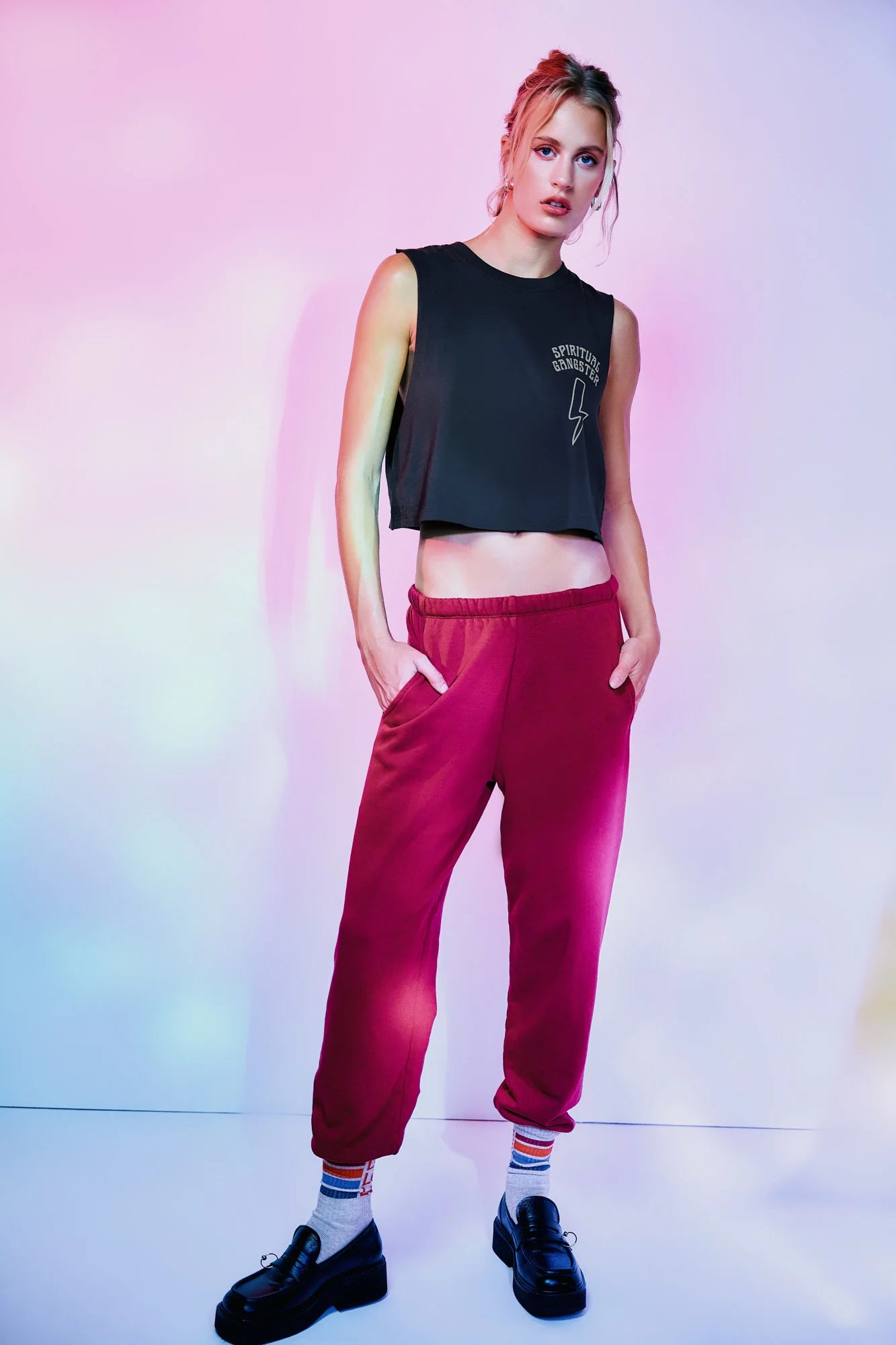SG BOLT CROP TEE