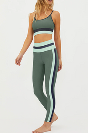 Mariella Legging Palm Paradise Colorblock
