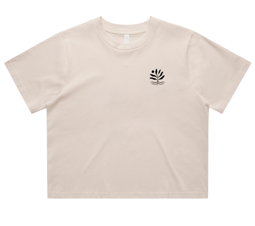 SALT+GROVE Wellness Club Crop Tee