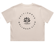 SALT+GROVE Wellness Club Crop Tee