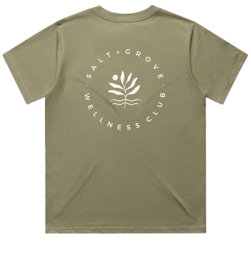 SALT+GROVE Wellness Club Classic Tee