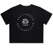 SALT+GROVE Wellness Club Crop Tee