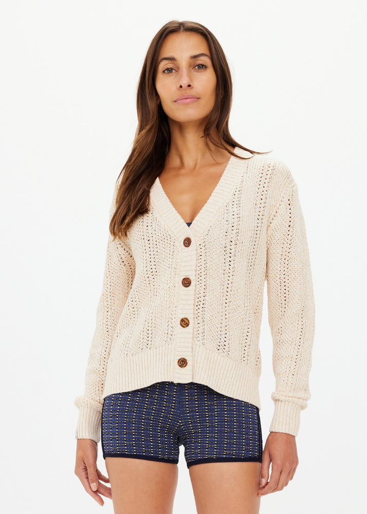 
                      
                        Drew Button Knit Cardigan
                      
                    