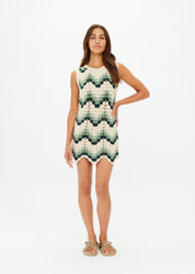 TIDAL SANDRINE CROCHET DRESS