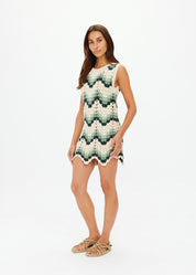 TIDAL SANDRINE CROCHET DRESS