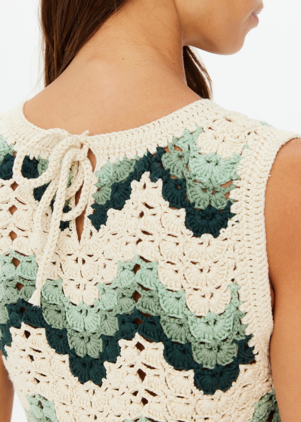 TIDAL SANDRINE CROCHET DRESS
