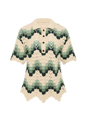 TIDAL SAGRA CROCHET SHIRT