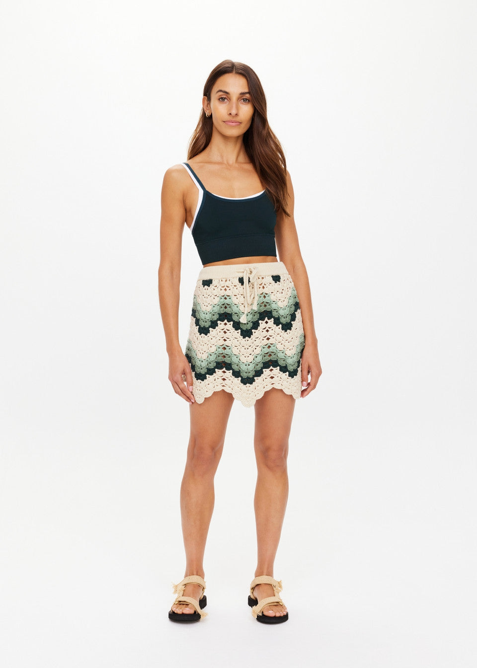 TIDAL HALI CROCHET SKIRT