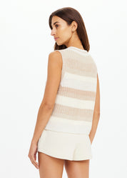 NIKKO V NECK KNIT VEST