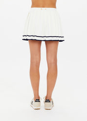 Cadiz Pleated Knit Skirt