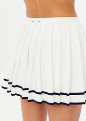 Cadiz Pleated Knit Skirt