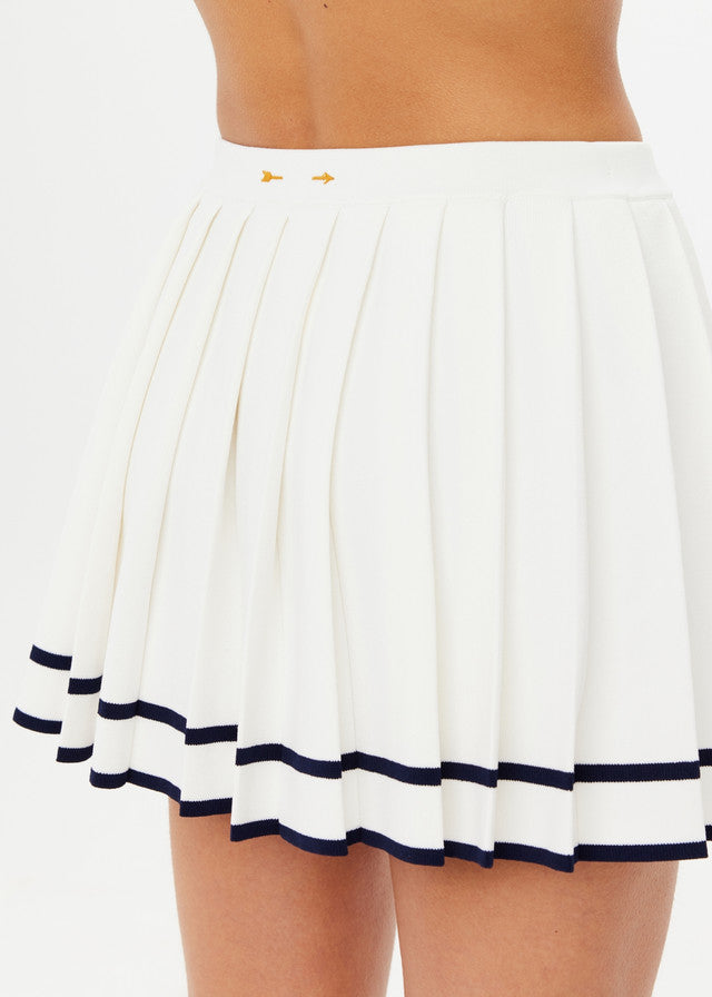 Cadiz Pleated Knit Skirt