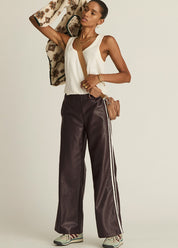 VEGAN LEATHER TWILIGHT PANT