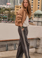 VEGAN LEATHER TWILIGHT PANT