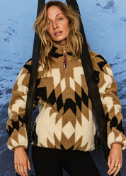 HARLOW FLEECE PULLOVER