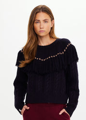 CLARA TASSLE KNIT SWEATER